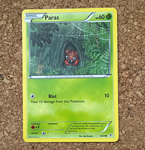 The pokémon company paras - pokémon,