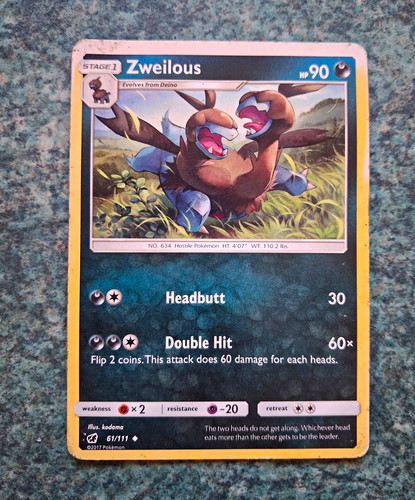 The pokémon company zweilous - the,