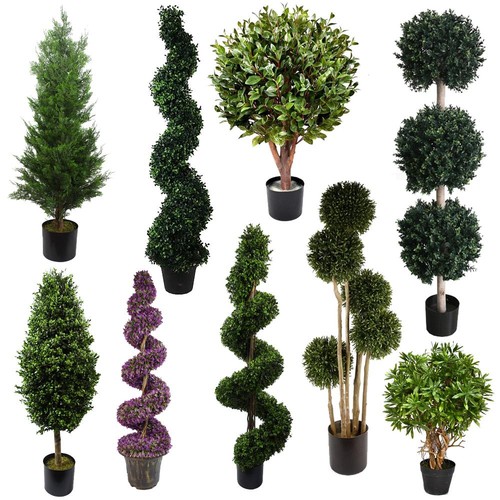 Artificial topiary trees - artificial, lots