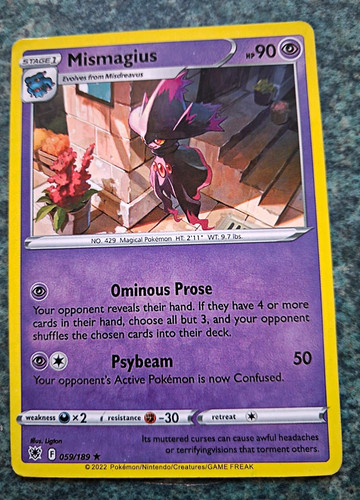 The pokémon company mismagius - pokémon,