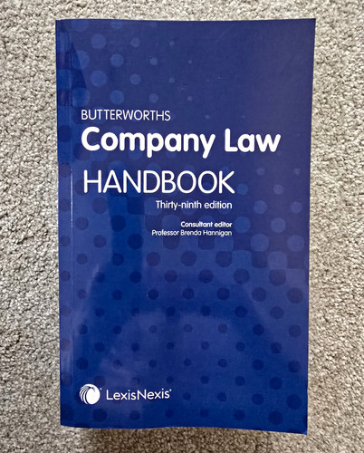 Butterworths company law - butterworths,