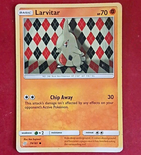The pokémon company larvitar - pokémon,
