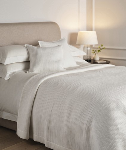White company belgravia quilt - belgravia,