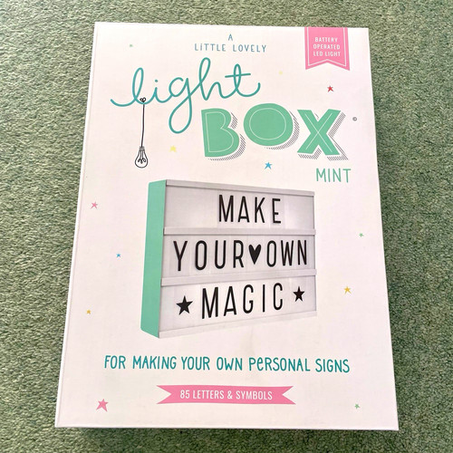 Light box little lovely - little,