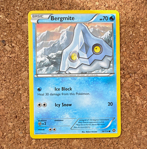 The pokémon company bergmite - pokémon,