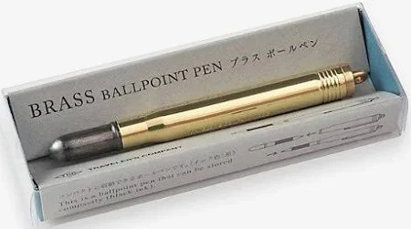 Brass ballpoint pen - ,